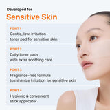 Tonera spilventiņi ar vitamīniem Dear Klairs Vitamin Skin Prep Pads