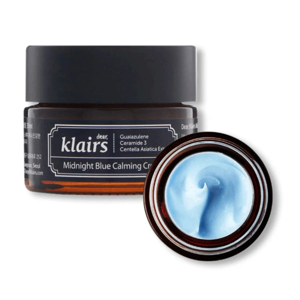 Nomierinošs nakts krēms Dear Klairs Midnight Blue Calming Cream