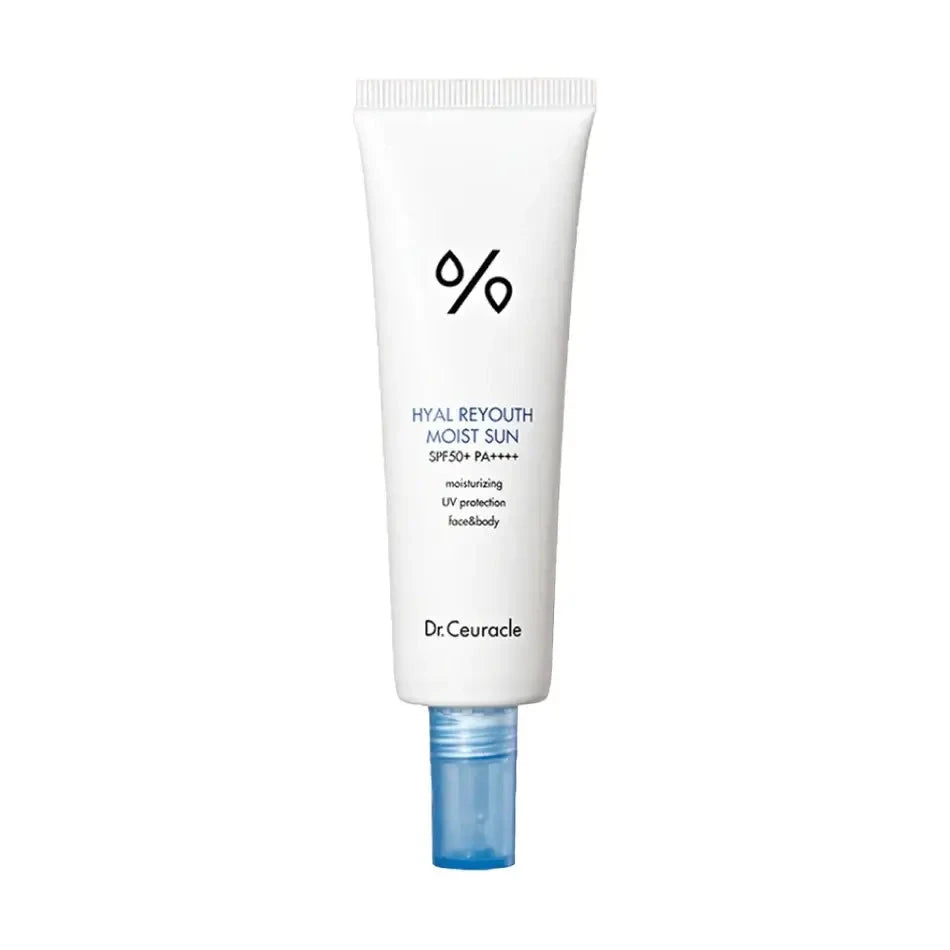 Saules aizsargkrēms ar hialuronskābi Dr.Ceuracle Hyal Reyouth Moist Sun SPF 50+ PA++++