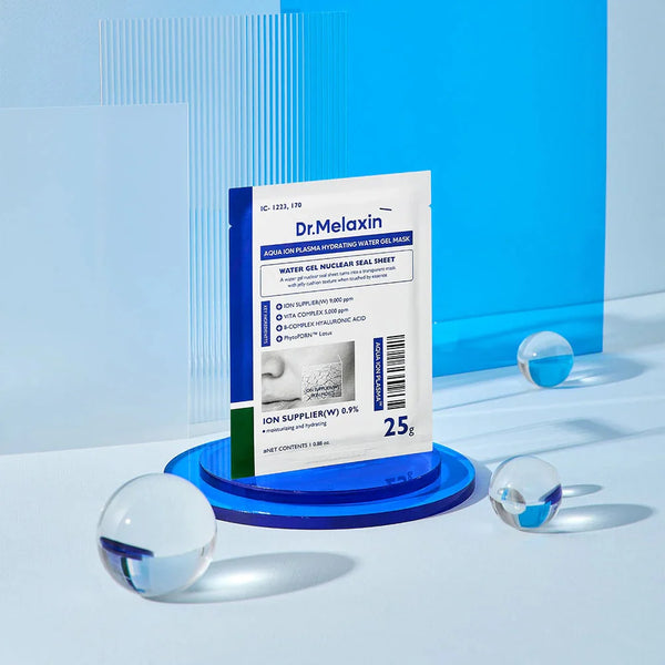 Mitrinoša auduma maska Dr.Melaxin Aqua Ion Plasma Water Gel Mask
