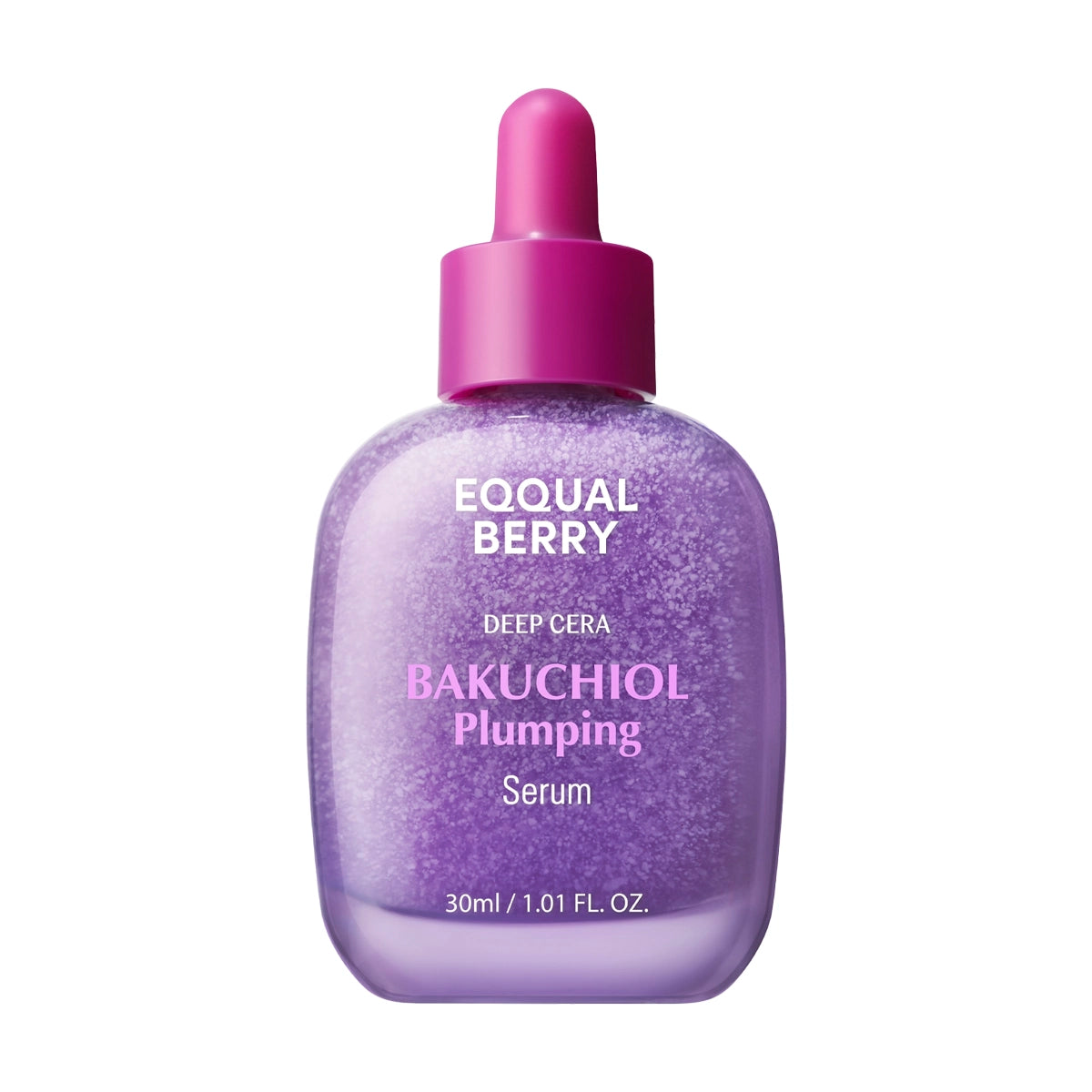 Pretnovecošanās serums ar bakučiolu un 13 peptīdiem EQQUALBERRY Bakuchiol Plumping Serum