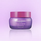 Nostiprinošs krēms ar bakučiolu EQQUALBERRY Bakuchiol Plumping Capsule Cream