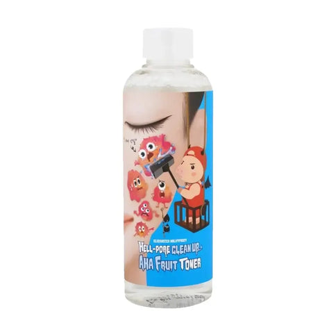 Toniks ar augļskābēm Elizavecca Hell-Pore Clean Up Aha Fruit Toner, 200ml  Elizavecca 200 ml.  