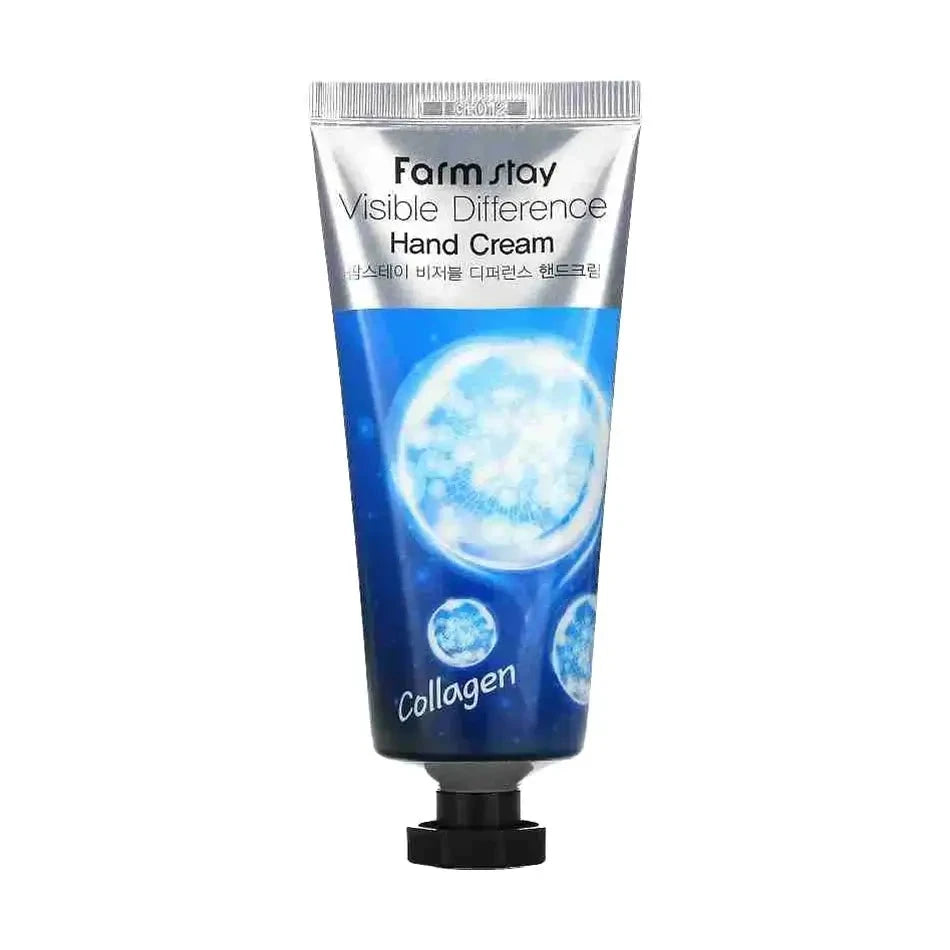 Roku krēms FarmStay Visible Difference Hand Cream Collagen