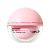 Mitrinošs sejas krēms Hanskin Pink Lotus PDRN Hyaluron Glow Plumping Cream