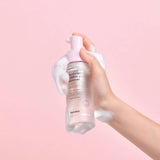 Mitrinošas putiņas sejas ādas attīrīšanai Hanskin Real Complexion Hyaluron Bubble Pop Cleanser