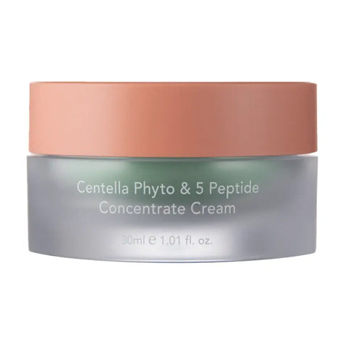 Pretnovecošanās krēms ar sastāvā iekļautu peptīdu kompleksu Haruharu Wonder Centella Phyto & 5 Peptide Concentrate Cream  Haruharu WONDER 30 ml.  