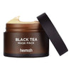 Antioksidantu maska ādas pietūkuma novēršanai Heimish Black Tea Mask Pack