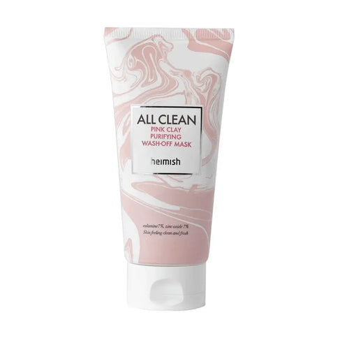 Attīroša mālu maska ar cinku Heimish All Clean Pink Clay Purifying Wash Off Mask  Heimish   