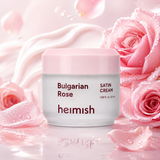 Barojošs krēms ar rozi sausai ādai Heimish Bulgarian Rose Satin Cream