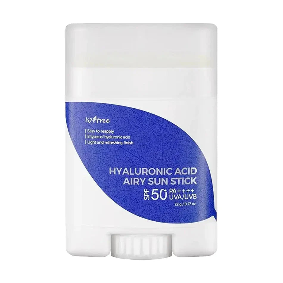 Viegls saules aizsargzīmulis ar hialuronskābekli ISNTREE hyaluronic Acid Airy Sun Stick