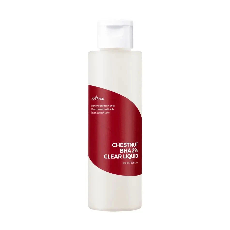 Skābekļa toniks poru attīrīšanai IsNtree Chestnut BHA 2% Clear Liquid