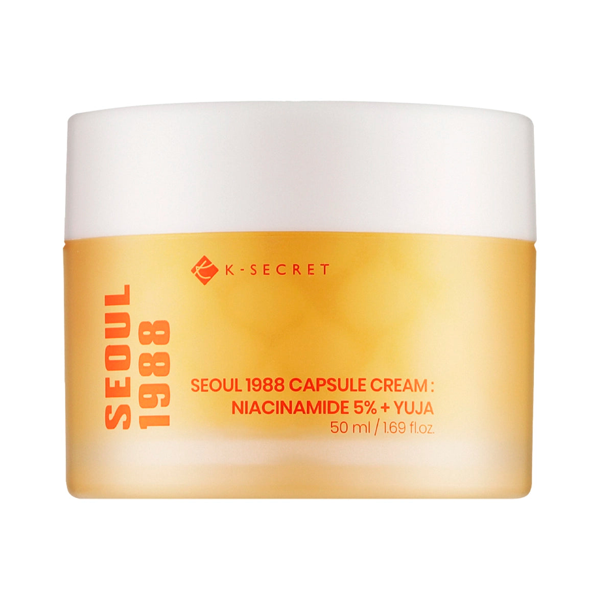 Капсульный крем с ниацинамидом K-SECRET Seoul 1988 Capsule Cream: Niacinamide 5% + Yuja
