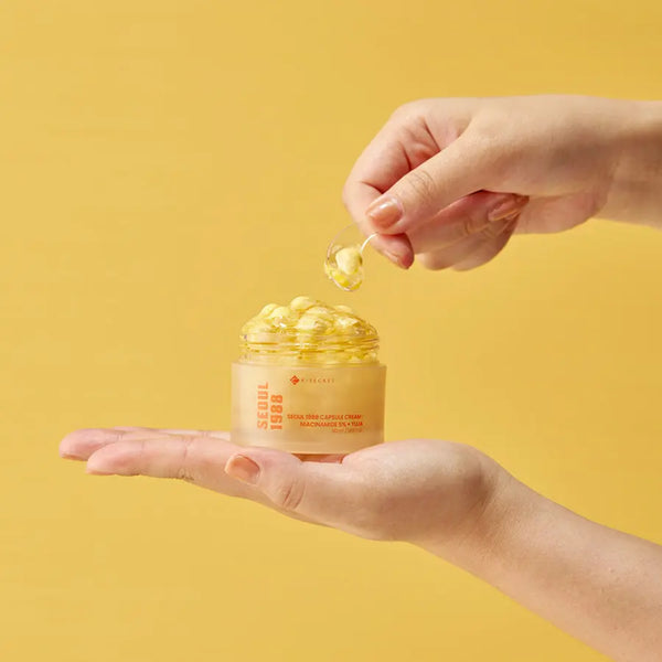 Капсульный крем с ниацинамидом K-SECRET Seoul 1988 Capsule Cream: Niacinamide 5% + Yuja