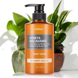 Dušas želeja Kundal Honey & Macadamia Pure Body Wash Amber Vanilla