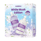 Matu kopšanas komplekts Kundal Honey & Macadamia Shampoo & Treatment Duo White Musk Edition