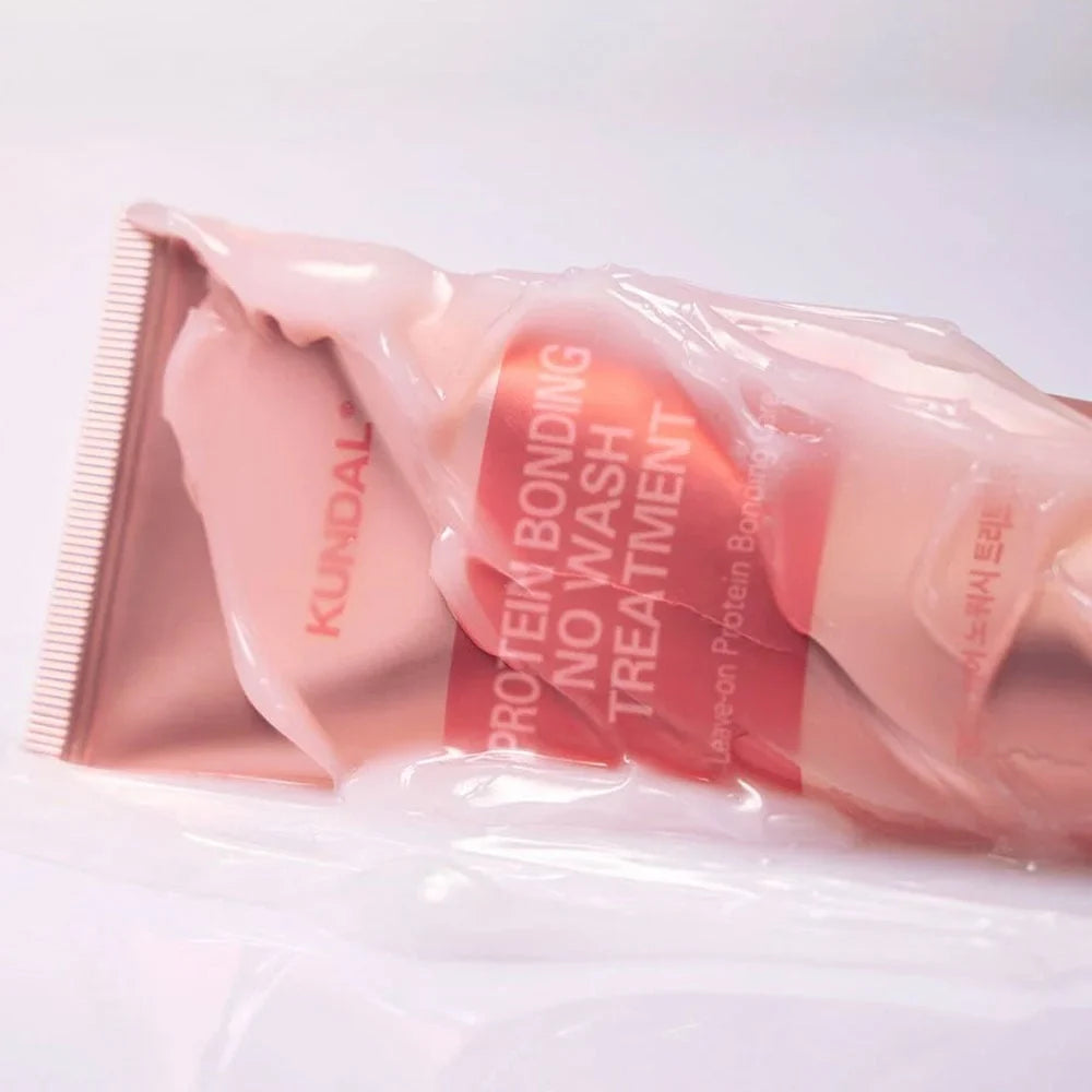 Nenoskalojams kopšanas līdzeklis matiem Kundal Protein Bonding No Wash Treatment Violet Muguet
