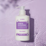 Matu kopšanas komplekts Kundal Honey & Macadamia Shampoo & Treatment Duo White Musk Edition