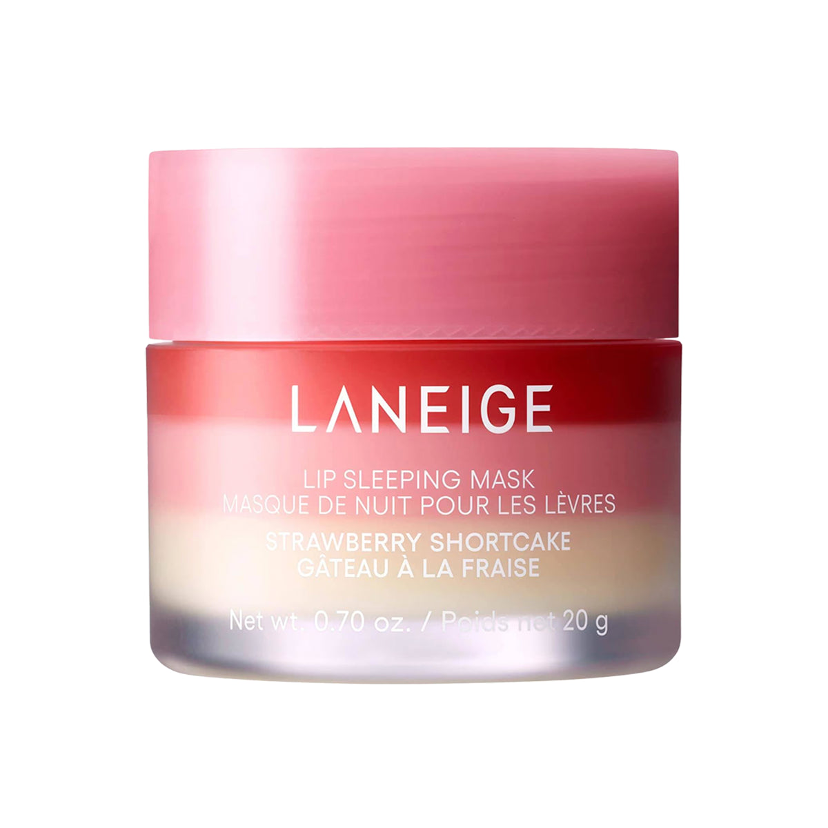 Intensīvi mitrinoša nakts maska lūpām Laneige Lip Sleeping Mask Strawberry Shortcake