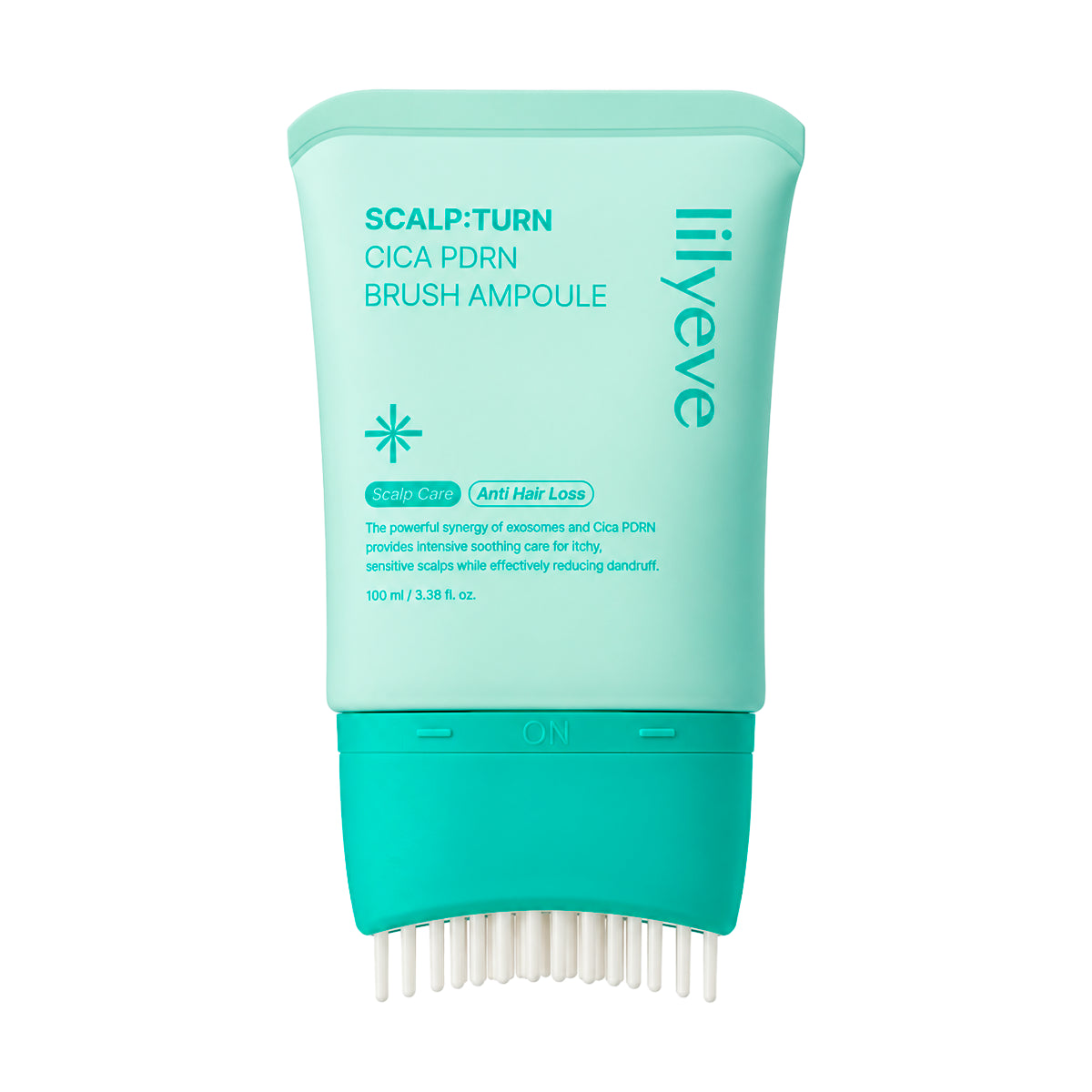 Pretblaugznu ampula Lilyeve Scalp: Turn Cica PDRN Brush Ampoule