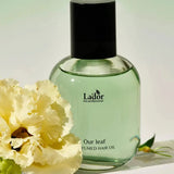 Mitrinoša eļļa matiem ar zaļās rozes aromātu Lador Perfumed Hair Oil 03 Our Leaf