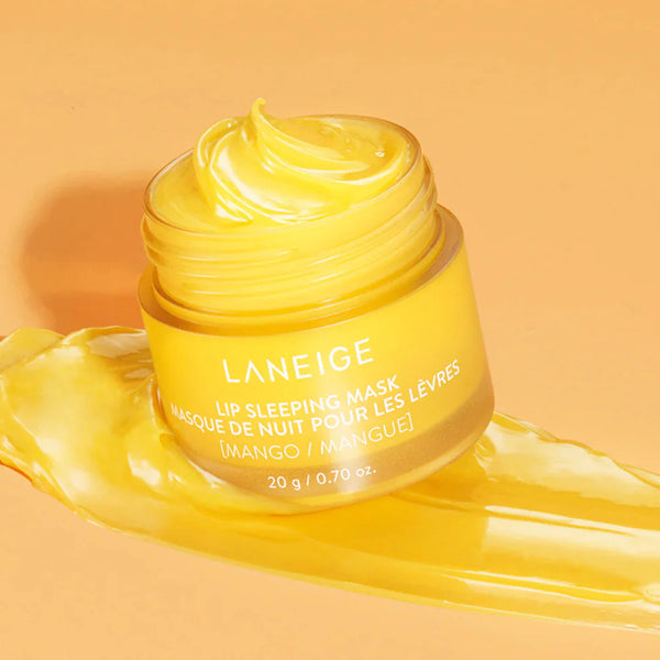 Mitrinoša nakts maska lūpām ar mango aromātu Laneige Lip Sleeping Mask Ex Mango