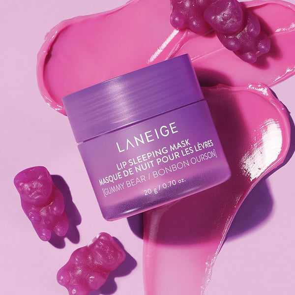 Intensīvi mitrinoša lūpu nakts maska Laneige Lip Sleeping Mask Gummy Bear