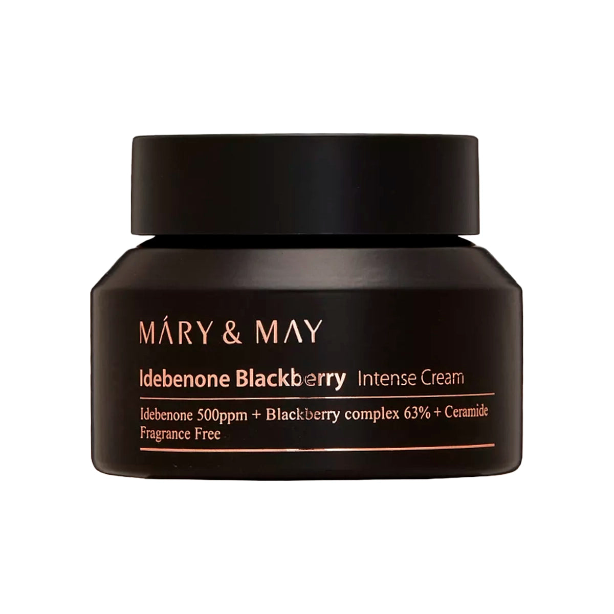 Крем с идебеноном и экстрактом ежевики MARY & MAY Idebenone Blackberry Intense Cream