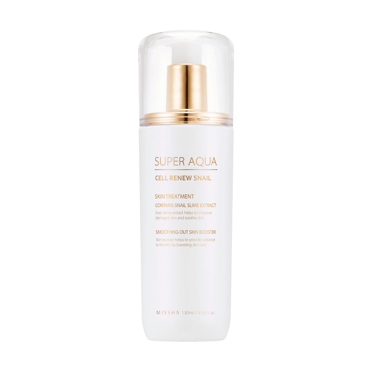 Mitrinošs toniks MISSHA Cell Renew Snail Skin Treatment