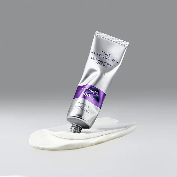 Омолаживающий крем с ретинолом MISSHA Time Revolution Retinol 500 Shot Cream