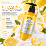Attīrošas putas MISSHA Vita C Plus All in One Pack Foam Cleanser