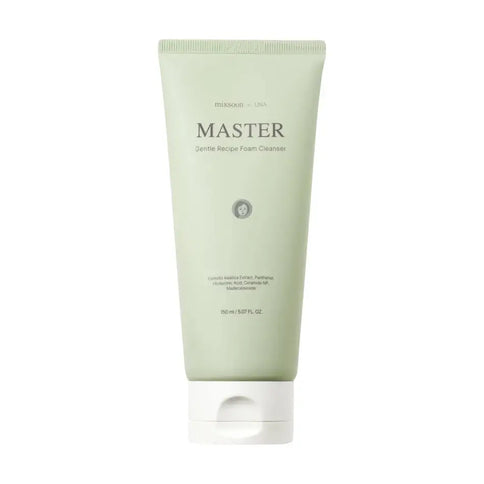 Maigas putiņas sejas mazgāšanai MIXSOON Master Gentle Recipe Foam Cleanser  Mixsoon 150 ml.  