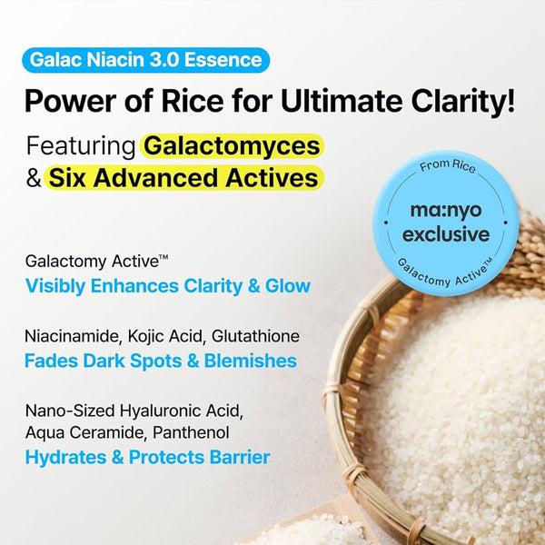 Izgaismojoša esenceManyo Galac Niacin 3.0 Essence