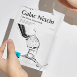 Balinoša maska ar niacinamīdu Manyo Galac Niacin Essence Mask