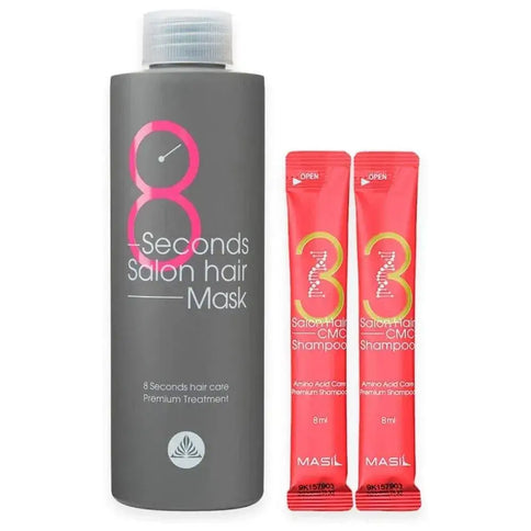 Maska ātrai matu atjaunošanai Masil 8 Seconds Salon Hair Mask Special Set  Masil   