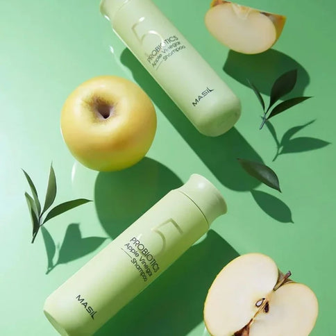 Pretblaugznu šampūns ar ābolu etiķi Masil 5 Probiotics Apple Vinegar Shampoo  Masil   