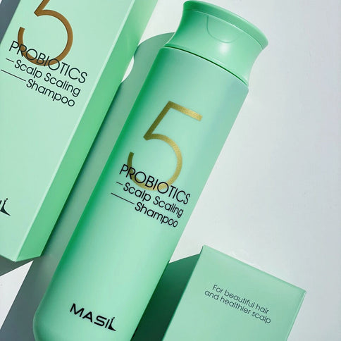 Dziļi attīrošs šampūns ar probiotiķiem Masil 5 Probiotics Scalp Scaling Shampoo  Masil   