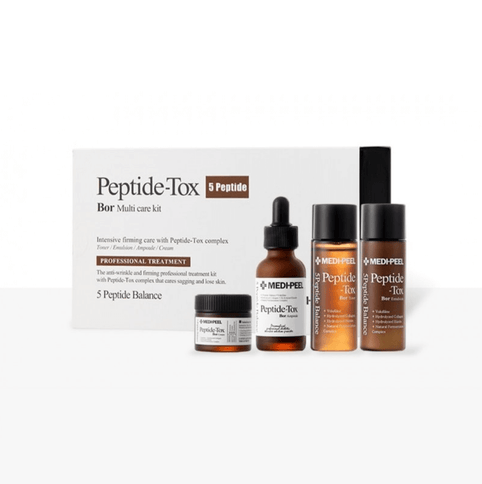 Liftinga līdzekļu ar botoksa efektu komplekts Medi-Peel Peptide-Tox 5 Peptide Bor Multi Care Kit Komplekti Medi-Peel   