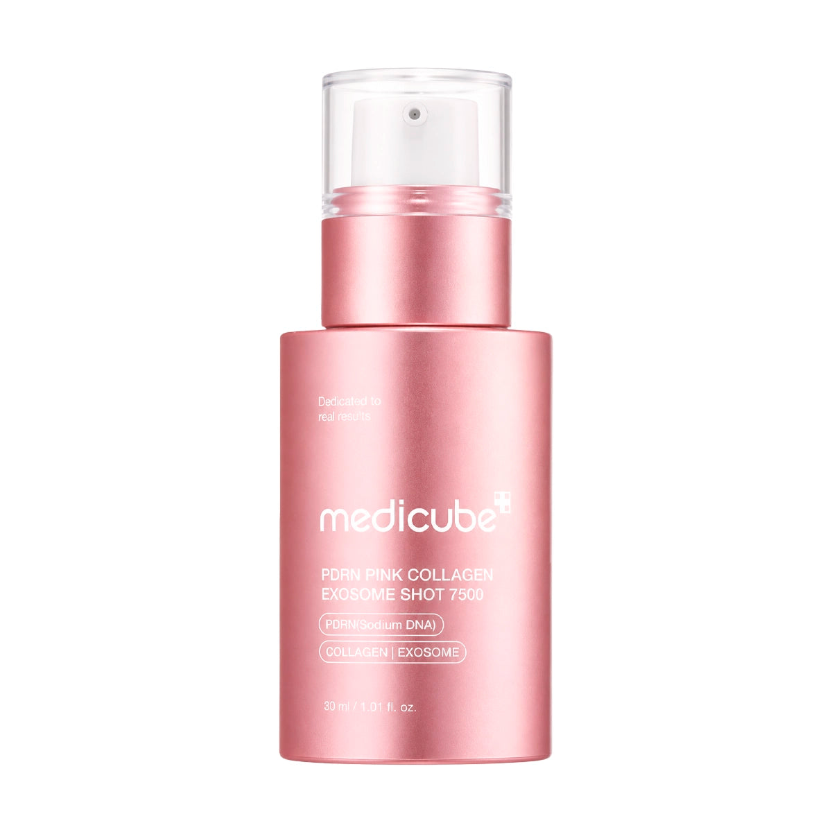 Nostiprinošs serums ar mikrospikulām Medicube PDRN Pink Exosome Shot Serum 7500
