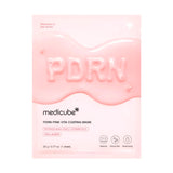 Mirdzumu piešķiroša auduma maska Medicube PDRN Pink Vita Coating Mask