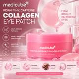 Гидрогелевые патчи для глаз Medicube PDRN Pink Caffeine Collagen Eye Patch