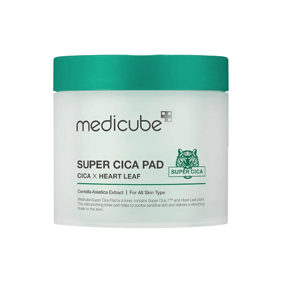 Nomierinoši spilventiņi ar Āzijas centellas ekstraktu Medicube Super Cica Pad