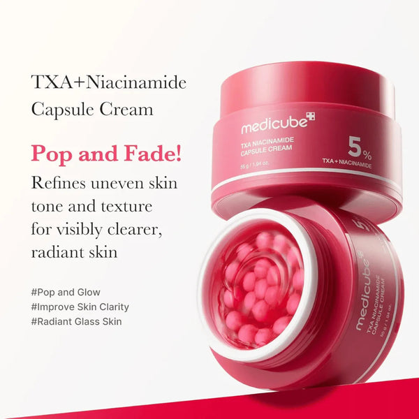 Капсульный крем от пигментации Medicube TXA Niacinamide Capsule Cream