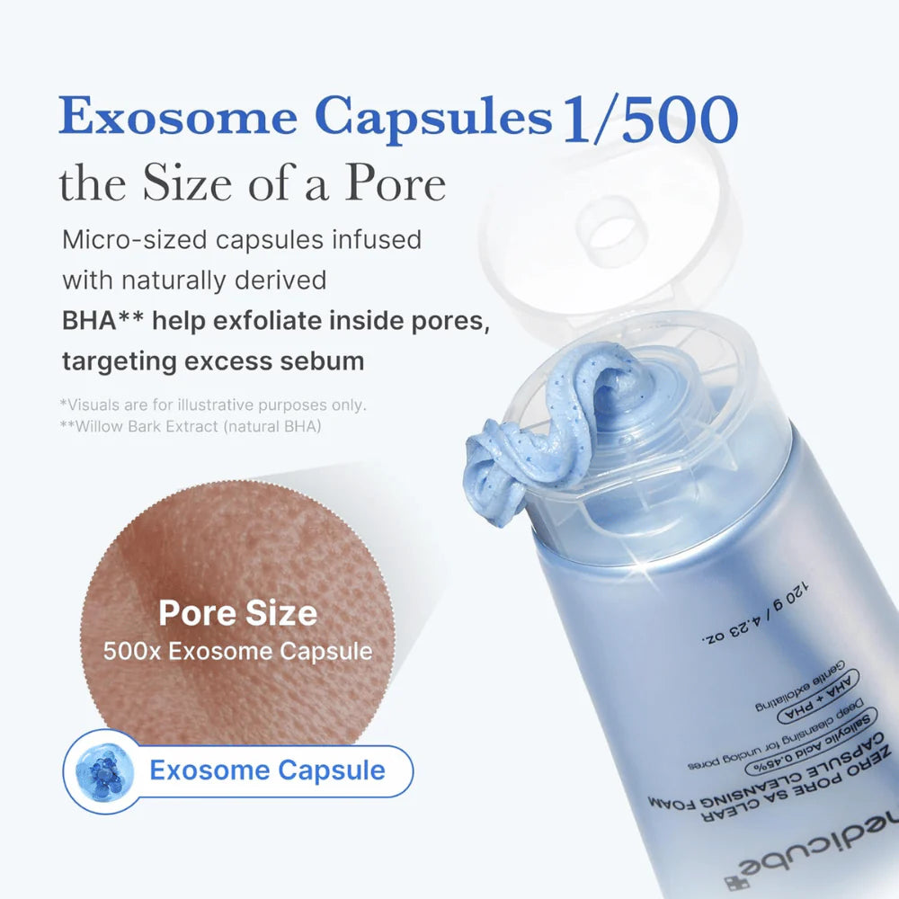 Очищающая капсульная пенка medicube Zero Pore Clearing Capsule Cleansing Foam