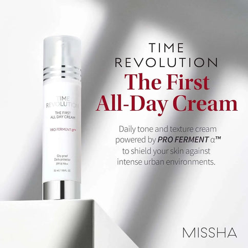 Mitrinošs pretnovecošanās krēms Missha Time Revolution The First All Day Cream  MISSHA   