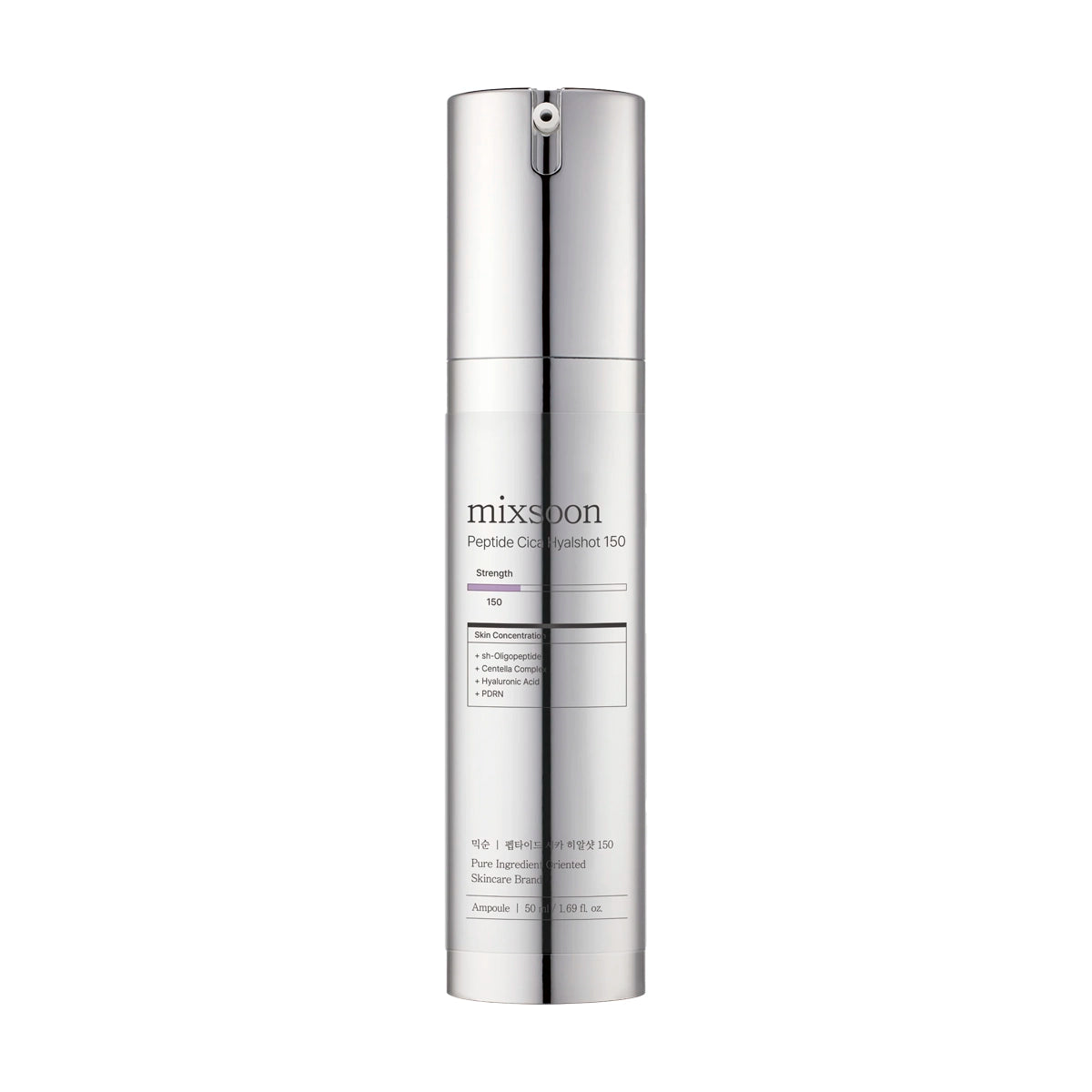 Intensīvi mitrinoša ampula Mixsoon Peptide Cica Hyalshot 150
