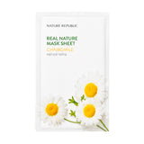Auduma sejas maska Nature Republic Real Nature Bamboo Mask Sheet