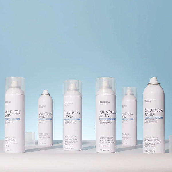 Sausais šampūns apjomam un svaigumam Olaplex No.4D Clean Volume Detox Dry Shampoo