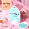 Успокаивающие гидрогелевые патчи Petitfee 10 Day Centella Eye Masks Soothing