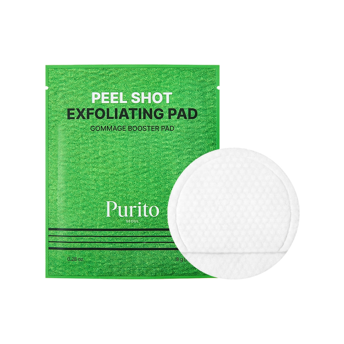 Pīlinga spilventiņi ar skābēm un enzīmiem Purito Peel Shot Exfoliating Pad
